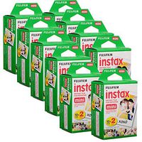 Fujifilm Instax Mini Twin Film Pack (Ten Pack) 10-Pack (200 Exposures)