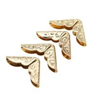 50pcs Scrapbooking Photo Mounting Corners Book Albums Menus Notebook Folder File Corner Protectors(C086 Brass)