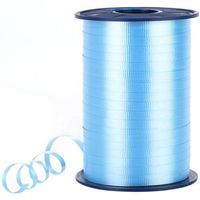 Morex Poly Crimped Curling Ribbon, 3/16-Inch by 500-Yard, Light Blue