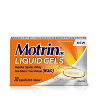 Motrin IB 200mg Liquid Gels - 20 ct, Pack of 2