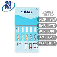 MiCare [20pk] - 10-Panel Urine Drug Test Card (AMP/BAR/BUP/BZO/COC/mAMP/MTD/OPI/OXY/THC) #MI-WDOA-9104