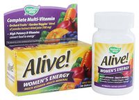 Nature's Way Alive Women's Energy MultiVitamin-Multimineral Tablets - 50 CT (Pack of 3)