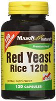 Mason Natural Red Yeast Rice 1200 120 Caps