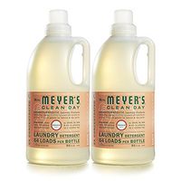 Mrs. Meyer's Clean Day Laundry Detergent, Geranium, 64 fl oz, 2 ct
