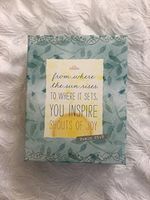 Words to Inspire Notecards, 20 Blank Notecards & Envelopes