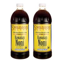 Swanson Hawaiian Noni Liquid 32 fl Ounce (1 qt) (946 ml) Liquid (2 Pack)