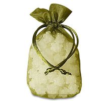 Green Moss Gusset Organza Bags | Quantity: 30 | Width: 3 1/2" Gusset - 1"