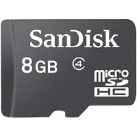 8GB 8 GB SanDisk MicroSDHC / MicroSD Memory Card for LG, BlackBerry, Motorola, Nokia, Samsung, Sony Ericsson Cell Phone