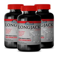 Man Sex Supplement - LONGJACK 2170MG - Extra Strength Formula - Male Enhancement - maca Root Pills for Men - 3 Bottle 180 Capsules