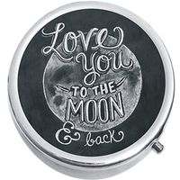 Love You to The Moon and Back Medicine Pill Box