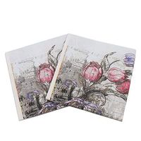 13x13Inch Architecture Style Disposable Tissue Napkins Pack-Paper Napkins Decorative-Paper Napkins Decorative 100 count-Paper Napkins for Tea Party-Paper Napkins for Wedding Reception Dining (100)
