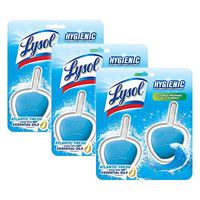 Lysol Hygienic Automatic Toilet Bowl Cleaner, Atlantic Fresh 2 ct (Pack of 3)