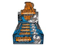 Grenade Carb Killa Protein Chocolate Bar | 23g High Protein Snack | Keto Friendly Low Net Carb Low Sugar | Nut Free Energy Bars | Chocolate Cream, 12 Pack