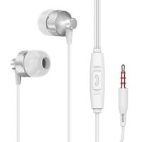 in Ear Headphones, Earbuds Headphones, Earphones with Microphone, Stereo/Noise Cancelling/Waterproof/Volume Control, 3.5mm Jack in-Ear Headphones