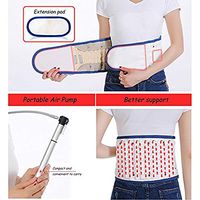 Decompression Back Belt Back Brace Back Pain Lower Lumbar Support Back Massage (Beige)