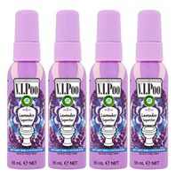 Air Wick V.I.Poo Toilet Perfume Lavender Superstar 1.85 Oz. (Pack of 4)