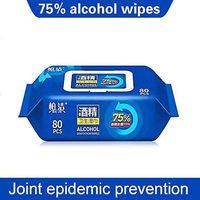 TOWEI 75% Alcohol Wet Wipes Disinfection Wipes Alcohol Prep Pads Disposable Wet Moist Non-Woven Fabrics Cleaning