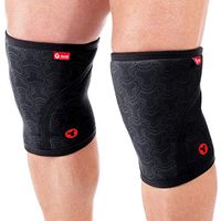 PRIM8 Knee Sleeve (Pair) - 7mm Neoprene Knee Brace for Cross Training, Squats, Clean, Snatch, Jerk, Powerlifting, Weightlifting and Bodybuilding - Top Quality Knee Sleeve - Unisex