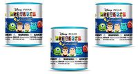 Disney Pixar Mash'Ems (choices may vary) Blind Pack Capsule - 3 Pack (3 Mashems Capsules per order) - Toy Story - Finding Nemo - Monsters inc mini Action Figures