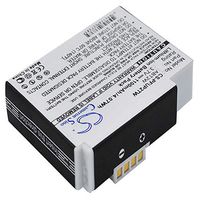 Cameron Sino Replacement Battery for Cisco ABT2W,Flip Ultra HD, U32120, Flip Video, FlipVideo, U3120, U32120B, U32120W, Flip Video UltraHD 8GB