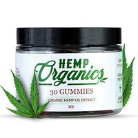 Hemp Gummies for Pain and Anxiety Relief - Anxiety Supplements - Natural Calm Gummies - Sleep Gummies for Adults - Stress Gummies - Organic Gummies - Vegan Gummies - 10mg - 30 Count - HEMP ORGANICS