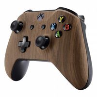 Xbox One S/X Modded Rapid Fire Soft Touch Controller - Includes Largest Variety of Modes -Jump Shot, Drop Shot, Quick Aim, Auto Aim, Quick Scope - Master Mod - Wood - (Woodgrain)