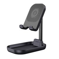 ZHENXI Fast Wireless Charging Stand Holder - Multi-Function Desktop Phone Stand Holder Fast Wireless Charging Tablet Support