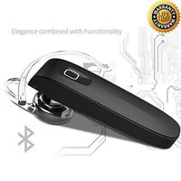 Bluetooth Headset Wireless Car Earphone 4.0 Headphones Stereo Car Hands Free CVC4.0 Standby Earpiece Wireless In Ear Musician Monitor Bluetooth Earbud with Mic for Android/Iphone/Windows/PC - Black