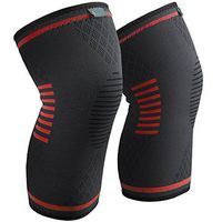 Sable Knee Brace Support Compression Sleeves for Men and Women, 1 Pair FDA Registered Wraps Pads for Arthritis, ACL, Running, Pain Relief, Injury Recovery, Basketball and More Sports