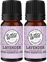Wild Essentials Lavender 100% Pure Essential Oil 2 Pack - 10ml, Therapeutic Grade