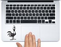 HeiHei Moana Disney Printed Trackpad Clear Vinyl Decal Sticker Compatible with Apple MacBook Pro Air 11" 12" 13" 15" All Years Laptop Trackpad Keyboard (New 13" Macbook Pro)