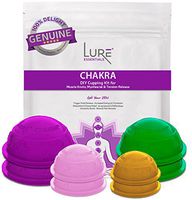 CHAKRA Cupping Therapy Set for Myofascial, Trigger Point, Back Pain, Muscle and Joint Pain