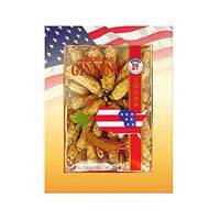 HSU’s Ginseng SKU 133-4 | Half Short Medium-Small | Cultivated American Ginseng from Marathon County, Wisconsin USA | 4oz Box, 西洋参, B01MDLKMMF