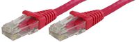 Lynn Electronics OLG10ARDR-010 Optilink CAT5E 10-Feet Patch Cord, Red, 3-Pack