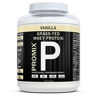 Performance Whey Protein Powder Concentrate - PROMIX Standard 100 Percent All Natural Grass Fed & Undenatured - Best for Optimum Fitness Nutrition Shakes & Energy Smoothie Bowls: Vanilla 1 lb Bulk