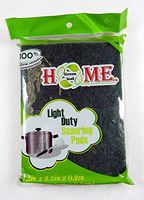 Uniware Light Duty Stainless Steel Scouring Pads, Great for All Kitchen Use, Package of 10