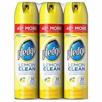 Pledge Lemon Clean Furniture Polish, 3 pk./14.2 oz. (pack of 2)