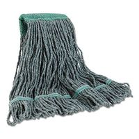 Boardwalk UNS 402GN BWK402GN Mop Head, Premium Standard Head, Cotton/Rayon Fiber, Medium, Green (Pack of 12)