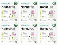 NannoPad Pantyliners - Made with Organic Cotton - Can Minimize Odors and Bacteria - No Fragrances or Dyes - Nannogenic™ Technology Developed to Reduce Menstrual Discomfort