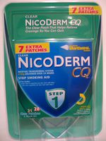 NicoDerm CQ STEP 1 - 4 Week Kit - 28 Clear Nicotine Patches
