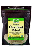 Now Foods Flax Seed Organic Meal (22 OZ - Pack of 2)