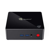 Mini PC,Beelink X45 Intel Celeron J4105 Processor 4M Cache, up to 2.50 GHz，8G RAM 256G SSD, Windows 10 Mini Computer Support 4K 60FPS Play, Gigabit Ethernet, Dual-Band Wi-Fi, Bluetooth 4.0