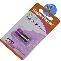 HQRP 6-Volt Battery for 28A, 4MR44, 4NR44, 1406LC, 1406SOP, 28L, 2CR-1/3N, 2CR11108, CR28L, HM-4C, K28L Replacement + Coaster