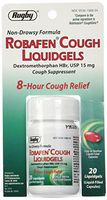 Robafen Cough Liquidgels Dextromethorphan HBr, USP 15mg, 20 Liquidgels (4 Packs) by Robitussin Coughgels