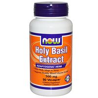 Holy Basil Extract, 90 Vcaps by Now Foods (Pack of 3)