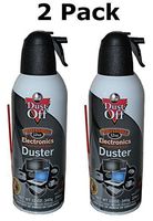 Falcon Dust-Off Professional Electronics Compressed Air Duster, 12 Oz (2 Pack)