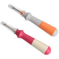 yalansmaiP 2 Packs Ergonomic Seam Ripper Premium Quality Sewing Tools Thread Remover Tool Handy Stitch Rippers with Soft Grip for Embroidery,Quilting and Sewing,Removing Hems and Seams