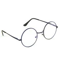 Cyxus Blue Light Blocking Glasses with Anti Eyestrain Retro Round Metal Frame Eyewear