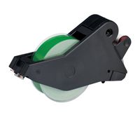 Brady LabelizerPlus and VersaPrinter Tape Cartridge  B- 595 Indoor/Outdoor Vinyl Film Size:  1.125" x 90'   WHT/GRN  2PK
