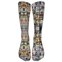 Steampunk Tarot Cards Stocking Graduated Compression Socks For Women And Men - Best Medical, Nursing, Travel & Flight Socks